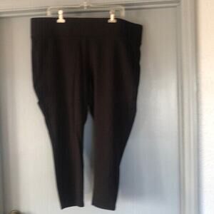Studio By Torrid Black Legging short Pants Pull On Size 3 (3X)